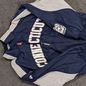 Retro uconn 90s majestic jacket! Vintage